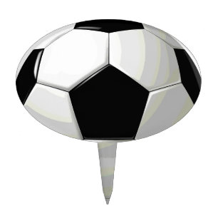 Soccer Unique Artwork Cake Topper