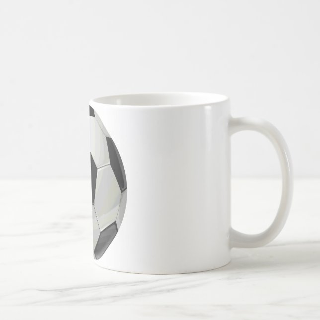 Soccer Unique Artwork Coffee Mug (Right)
