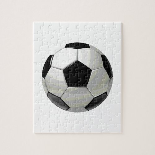 Soccer Unique Artwork Jigsaw Puzzle