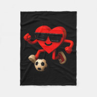 Soccer Valentines Day Cute Funny Heart Boys Girls 