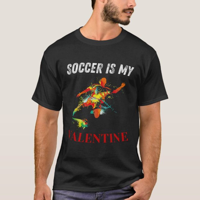 Soccer Valentine's Day Tshirt (Front)