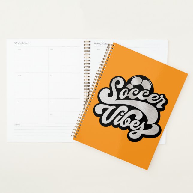 soccer vibes   planner (Display)