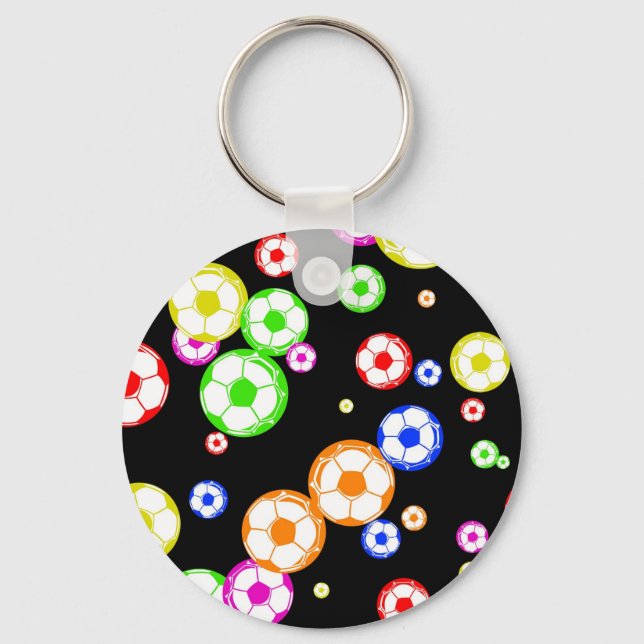 Soccer Wallpaper Keychain (Front)
