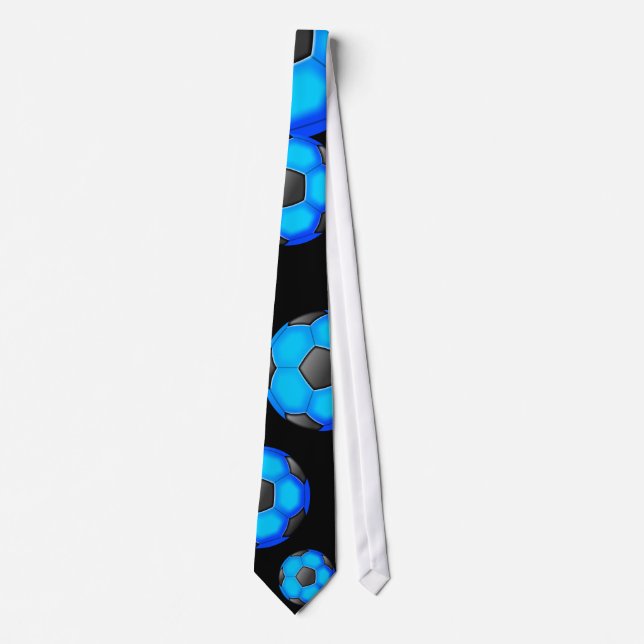 Soccer Wallpaper Neck Tie (Front)