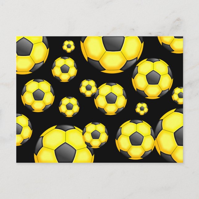 Soccer Wallpaper Postcard (Front)