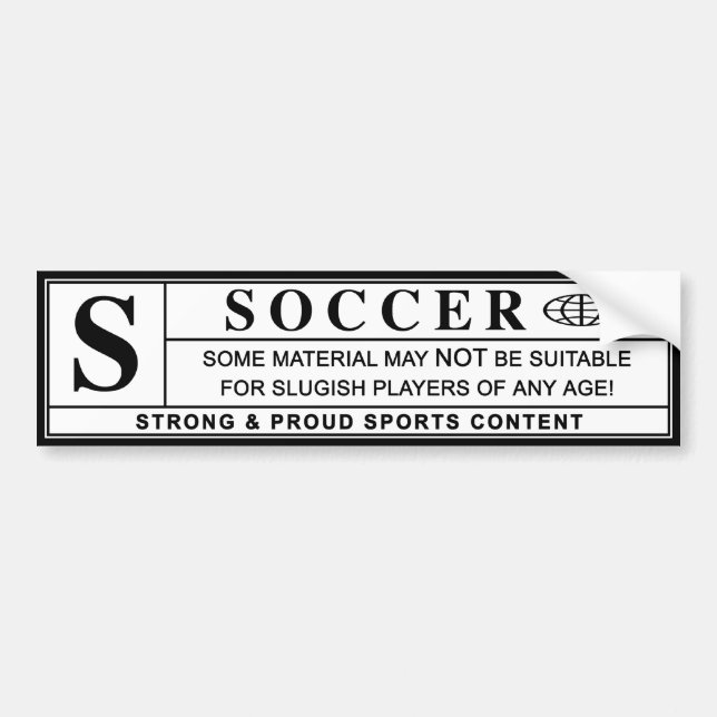 soccer warning label (Front)