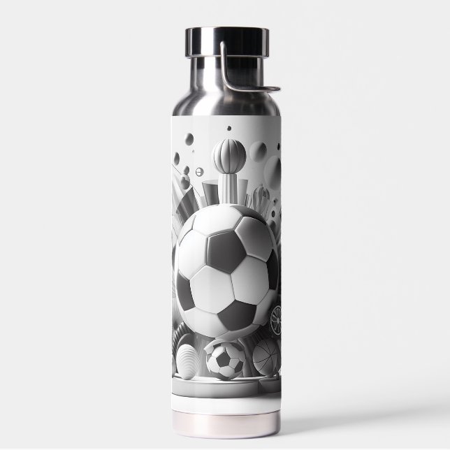 Soccer Water Bottle (Left)