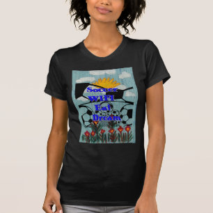 Soccer WIFI Eat Dream – Fun Sports Art Print T-Shirt