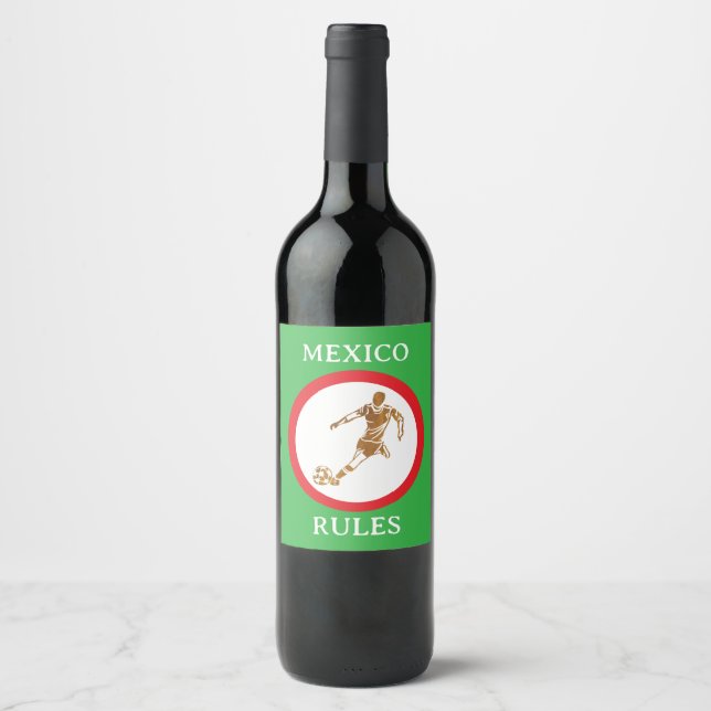 SOCCER WINE LABEL (Front)