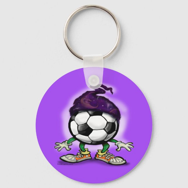 Soccer Wizzard Keychain (Front)