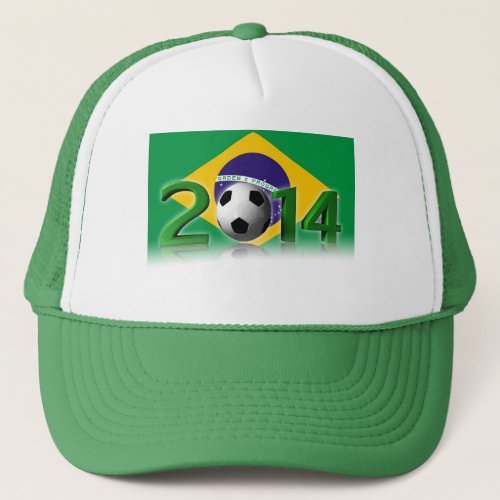 Soccer World Cup 2014 Trucker Hat