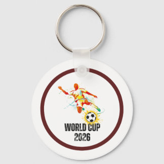 Soccer World cup 2026 Souvenir keychain