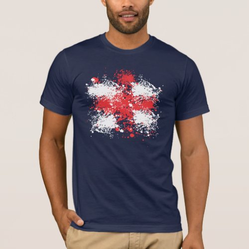 Soccer World Cup England Flag T_Shirt
