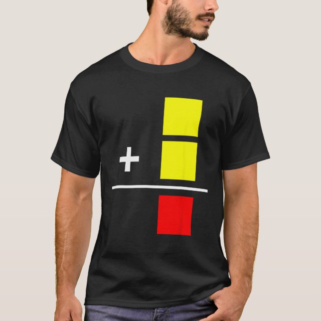 Soccer Yellow Red Card Footll Referee Funny Rules  T-Shirt (Front)