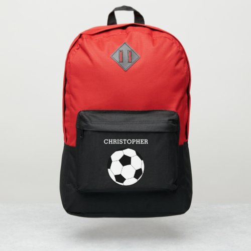 Soccer  Your Name Port Authority Backpack