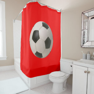 Soccerball Shower Curtain
