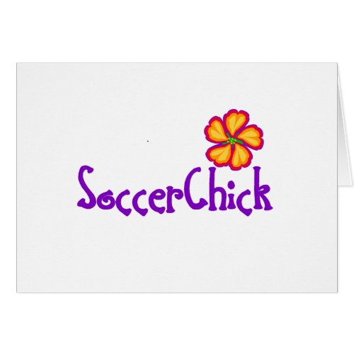 SoccerChick FlowerDark