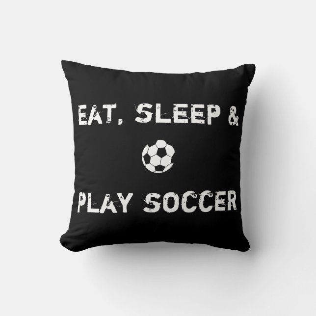 Soccerholic Pillow 16x16 (Front)