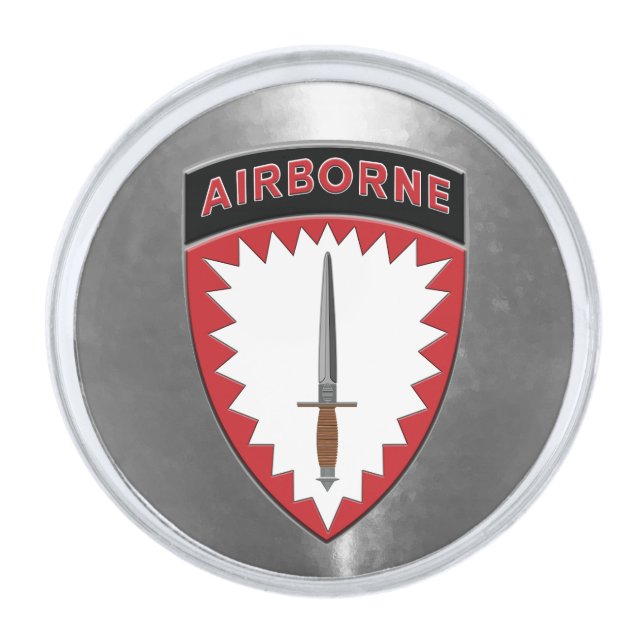 SOCEUR  SILVER FINISH LAPEL PIN (Front)