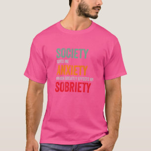 Social Anxiety  For Men or Women Overthinking  1 T-Shirt