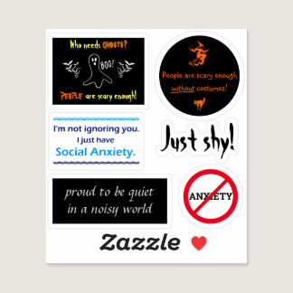 Social Anxiety set #2 Sticker