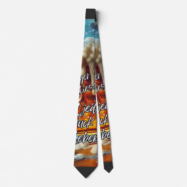 social beer neck tie (Front)