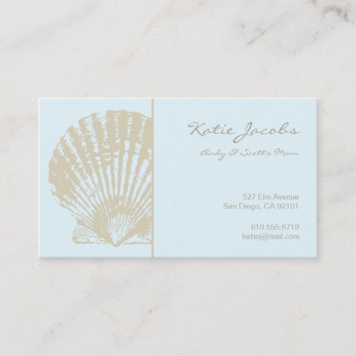 Customizable Social Calling Cards Business Card Template