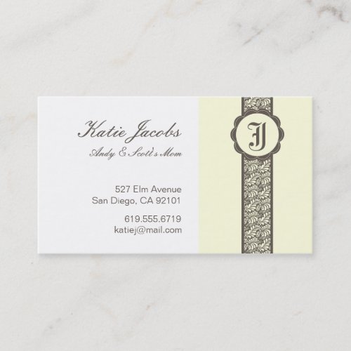 Social Calling Cards Business Card Template
