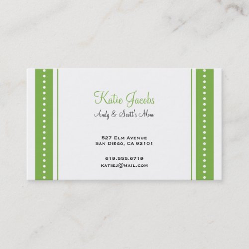 Social Calling Cards Business Card Templates