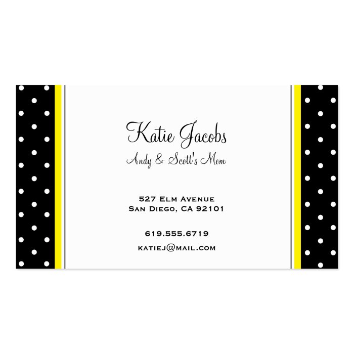 Social Calling Cards Business Cards