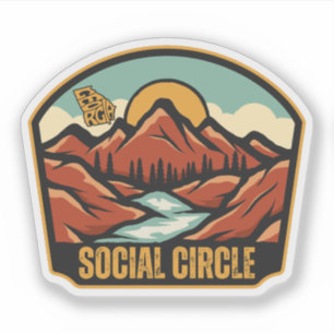 Social Circle, Georgia Sticker