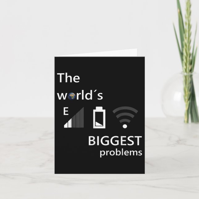 Social Criticism Nuclear Power Environmental Prote Card (Front)