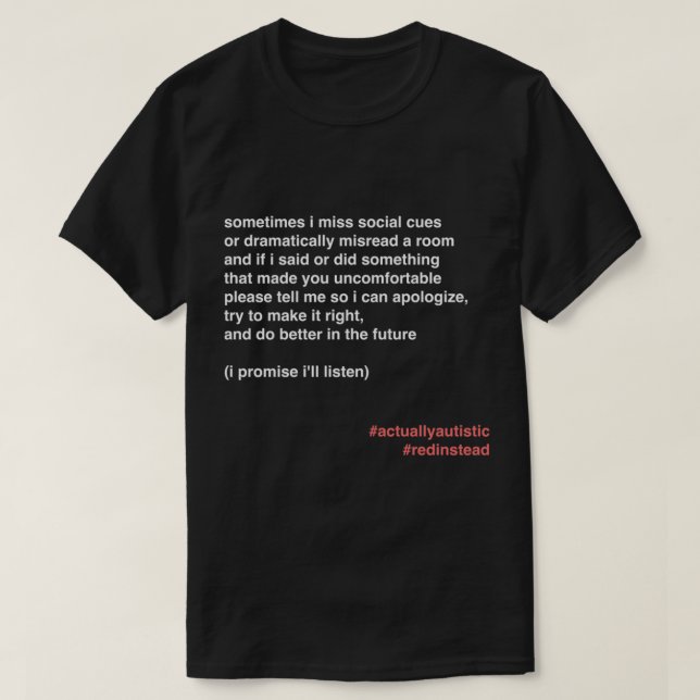 Social Cues et. al.   T-Shirt (Design Front)