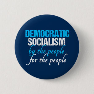 Social Democracy Democratic Socialism Button