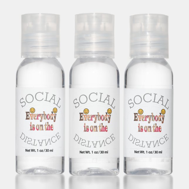 Social Distance Summer time Hand Sanitizer (Set)