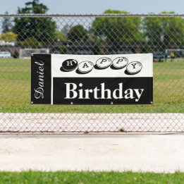 Social Distancing Birthday Banner