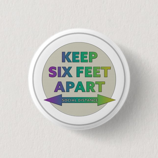 Social Distancing Button (Front)