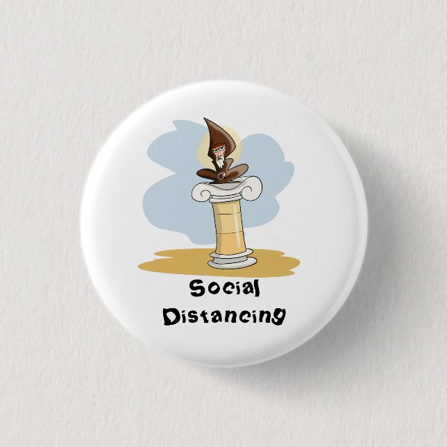 Social Distancing Button (Front)