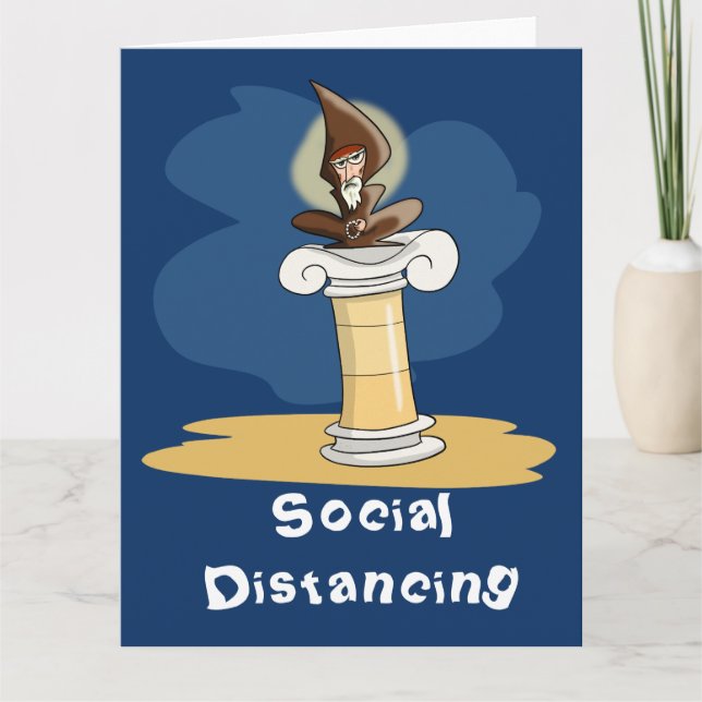 Social Distancing Card (Front)
