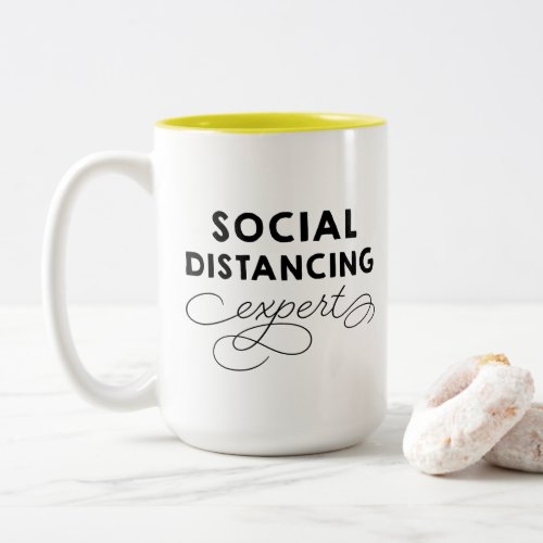 Social Distancing Expert Coffee Mug