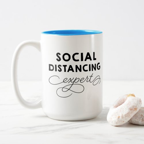 Social Distancing Expert Coffee Mug