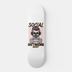Social distancing expert gaming design skateboard