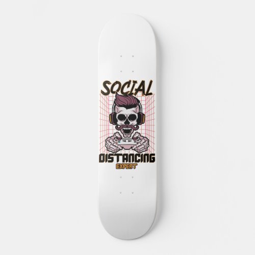 Social distancing expert gaming design skateboard