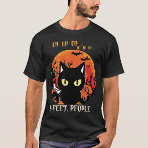 Social Distancing Halloween Cat Coronavirus T-Shirt