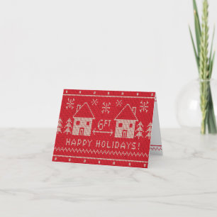 Social Distancing Holiday Card