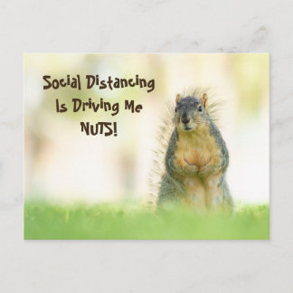 Social Distancing I Miss You Postcard