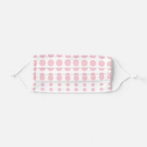 Social Distancing Pink Dots Adult Cloth Face Mask