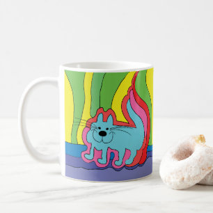 Social Distancing PurrFerred CAT Coffee Mug