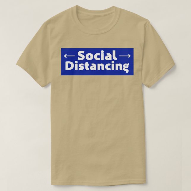Social Distancing T-Shirt (Design Front)
