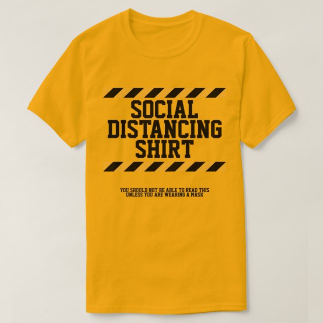 Social Distancing T-Shirt (Design Front)